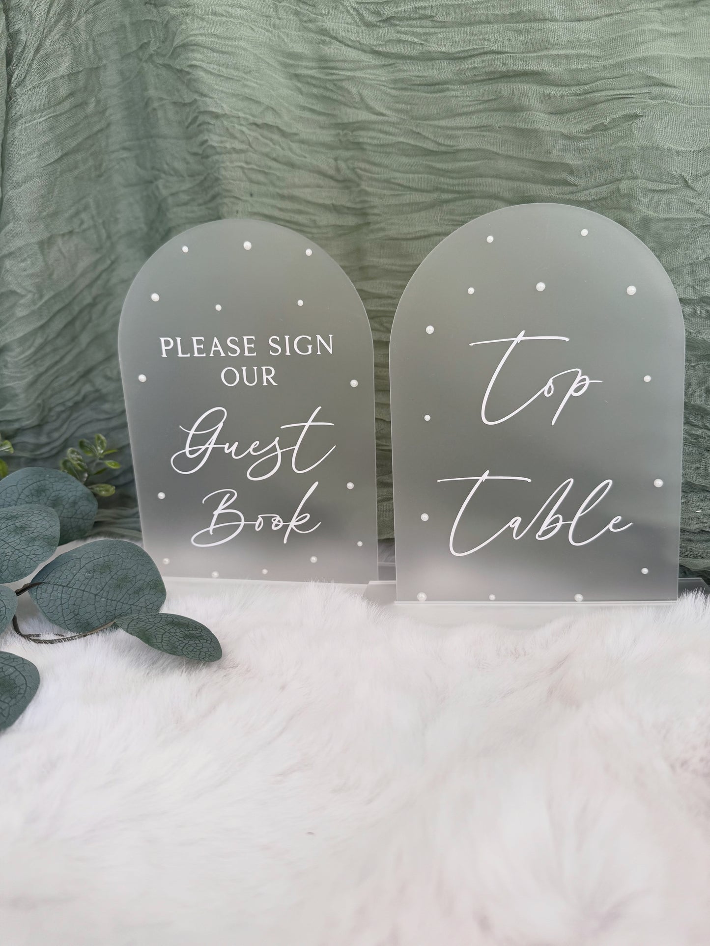 Pearl Table numbers