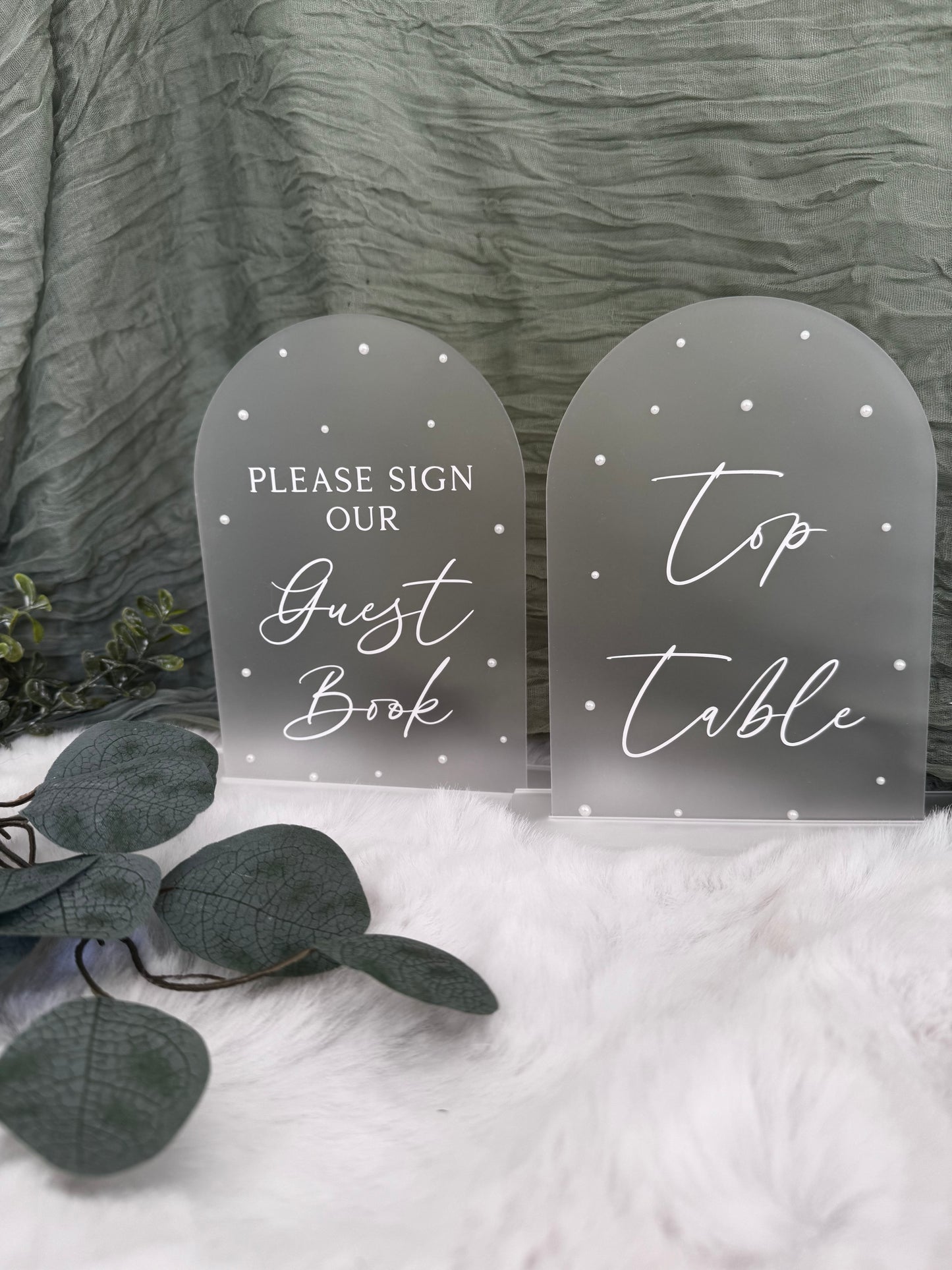 Pearl Table numbers