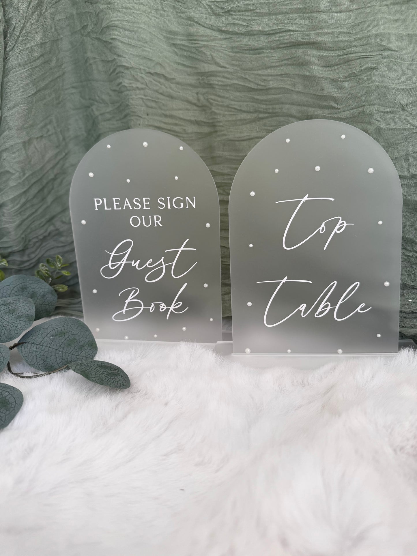 Pearl Table numbers