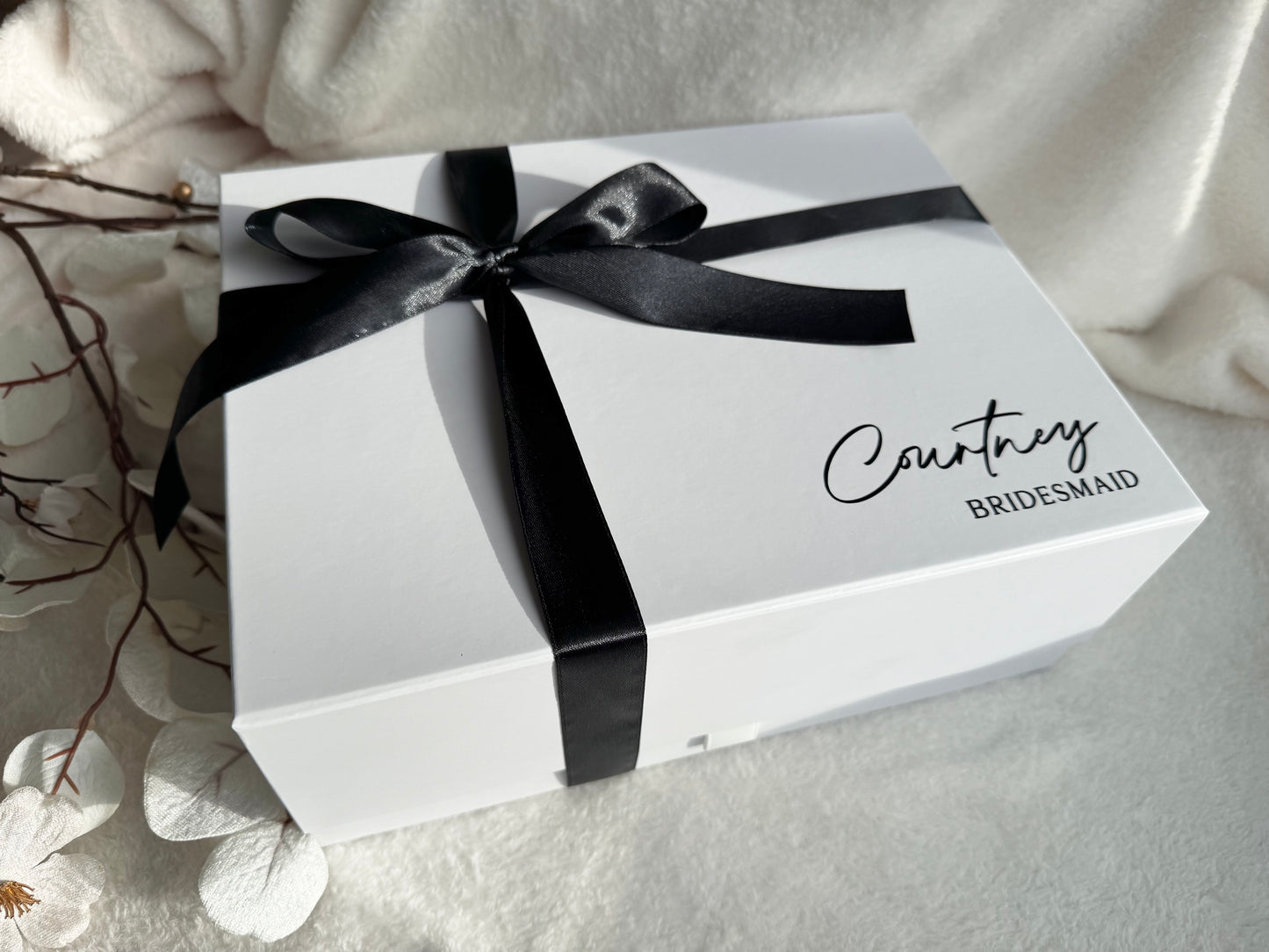 Bridesmaid Gift Box, Maid of honour, Bridesmaid proposal | Gift Box | Decals | Wedding gift