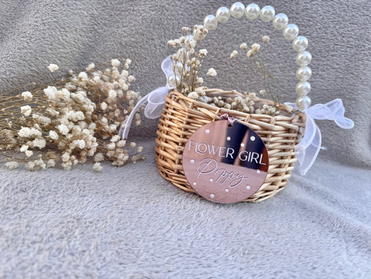 Flower Girl Basket