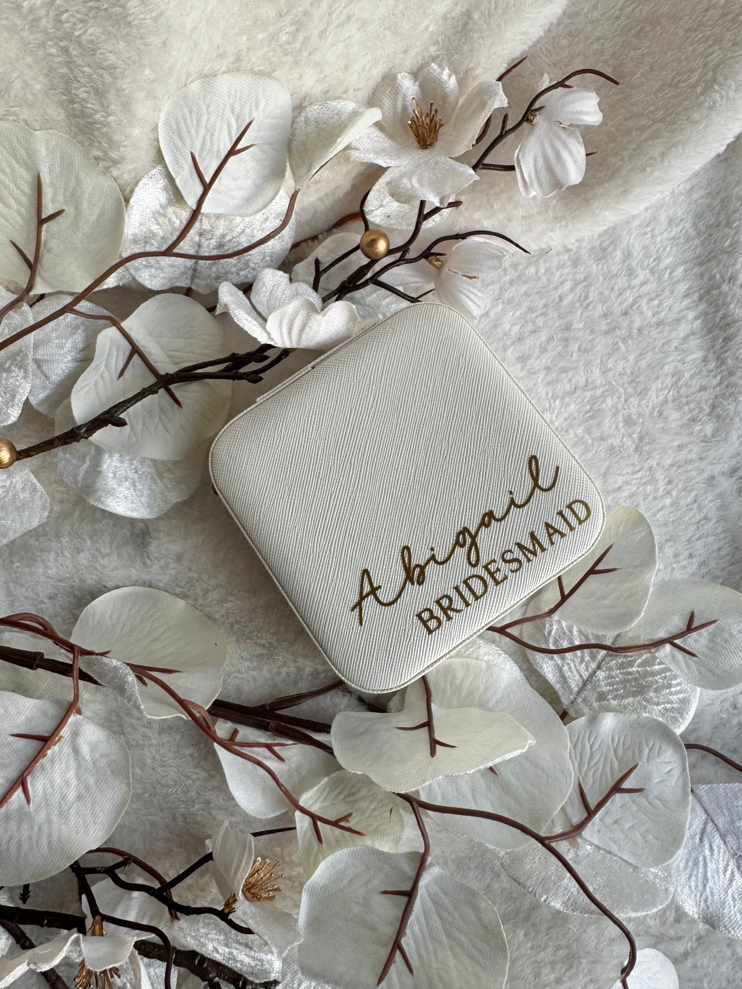 Personalised jewellery box | Gift For Her | Christmas Gift | Travel Storage