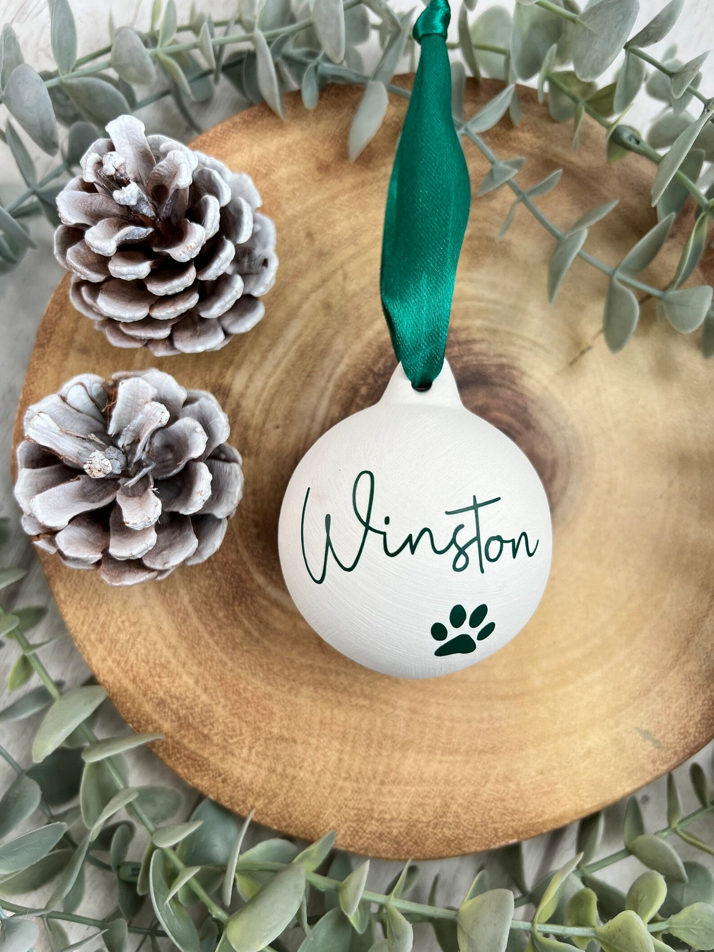 Personalised Ceramic Pet Bauble