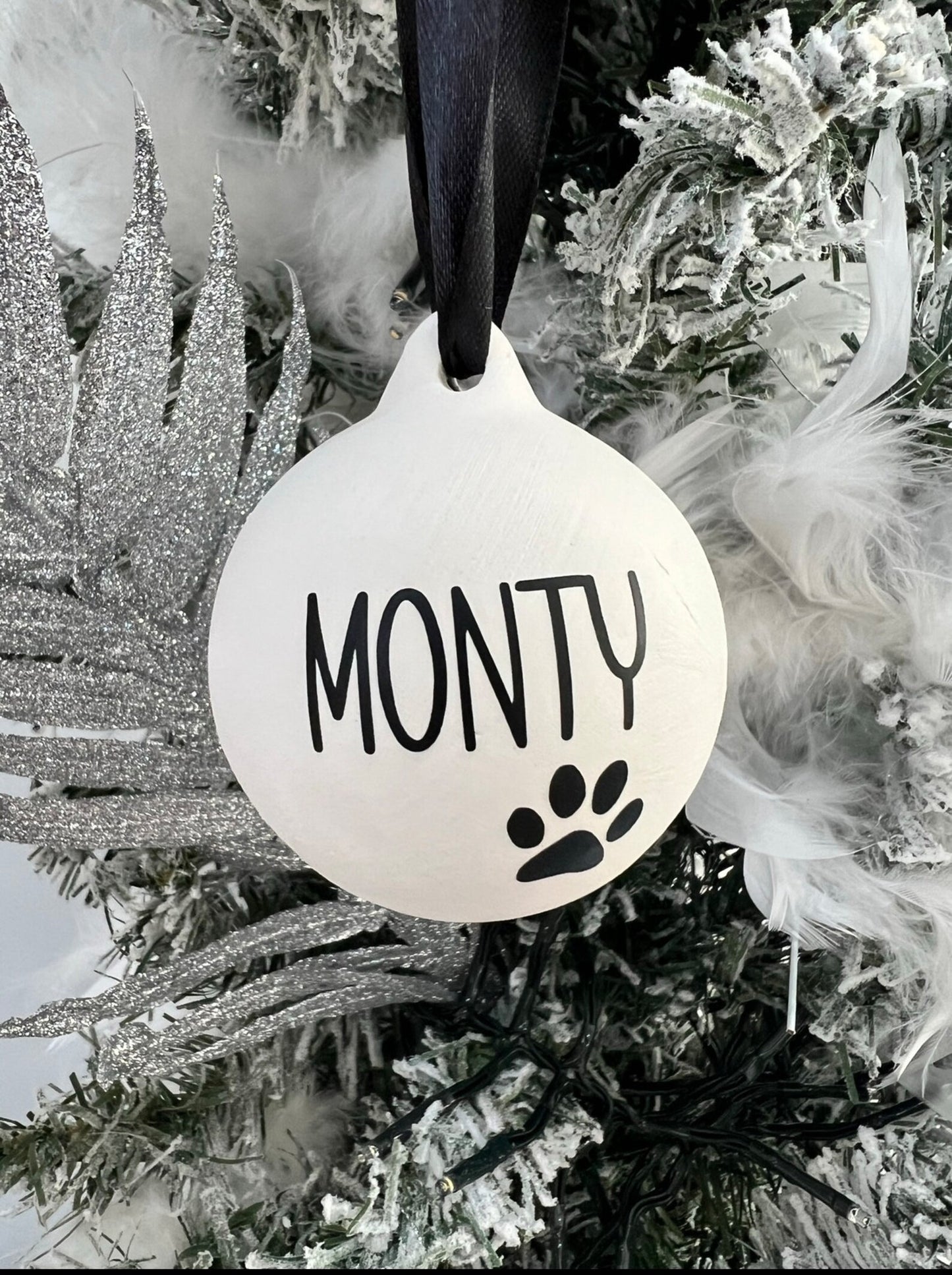 Personalised Ceramic Pet Bauble