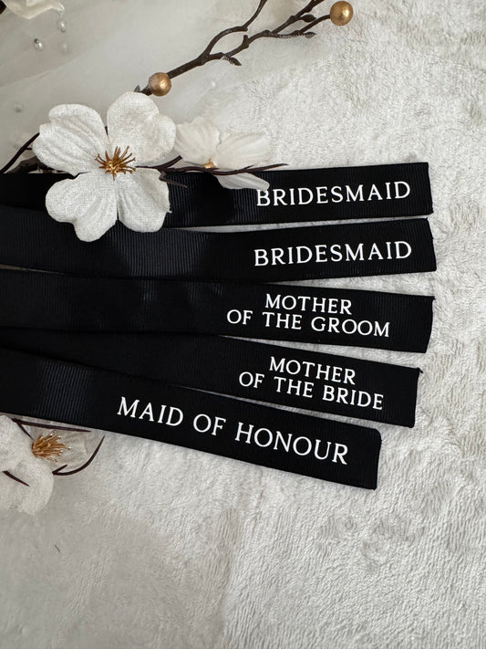 Bridal Ribbons