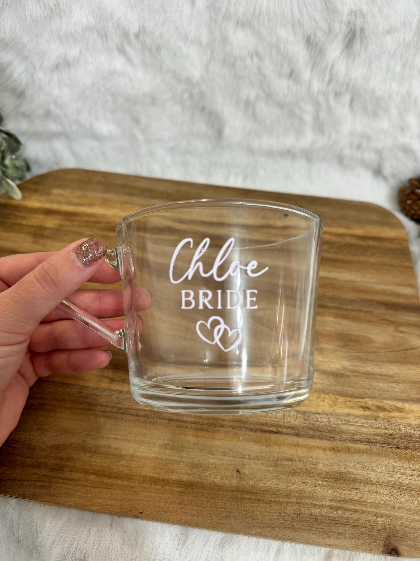 Personalised mugs for wedding morning | Wedding day | Wedding gift | Bridesmaids | Wedding Party