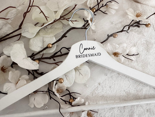 Personalised bridal hanger | hangers | bridesmaid | bride
