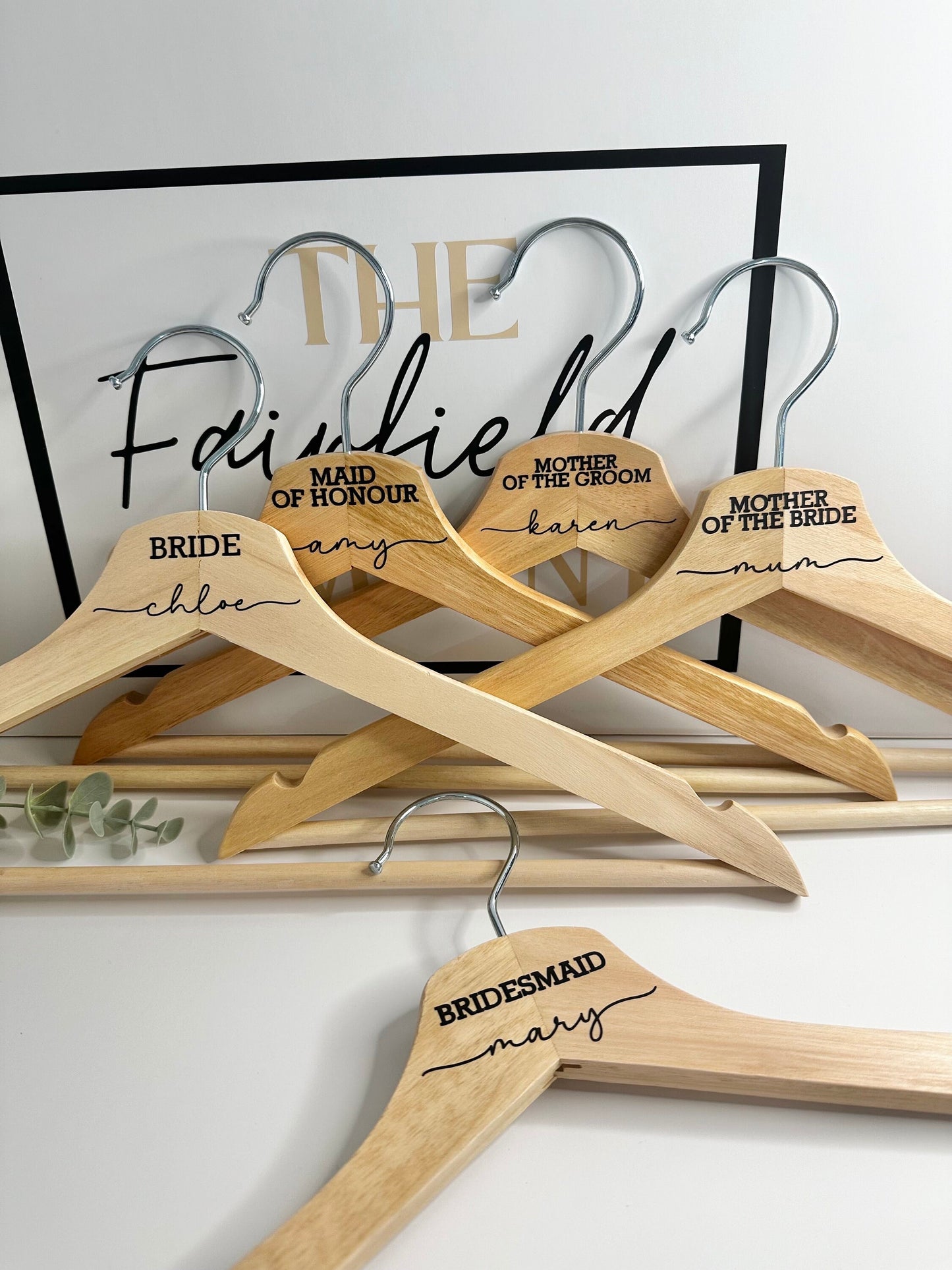 Personalised bridal hanger | hangers | bridesmaid | bride