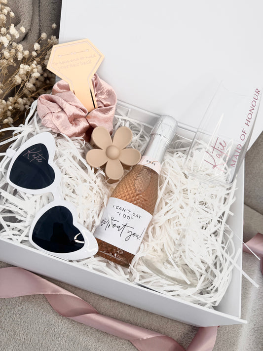 Bridal Proposal Gift Set | Gift Box | Bridesmaid | Maid Of Honour | Bridal Party | Will You Be My Bridesmaid?