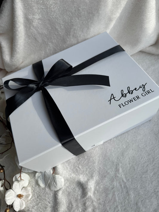 Bridesmaid Gift Box, Maid of honour, Bridesmaid proposal | Gift Box | Decals | Wedding gift
