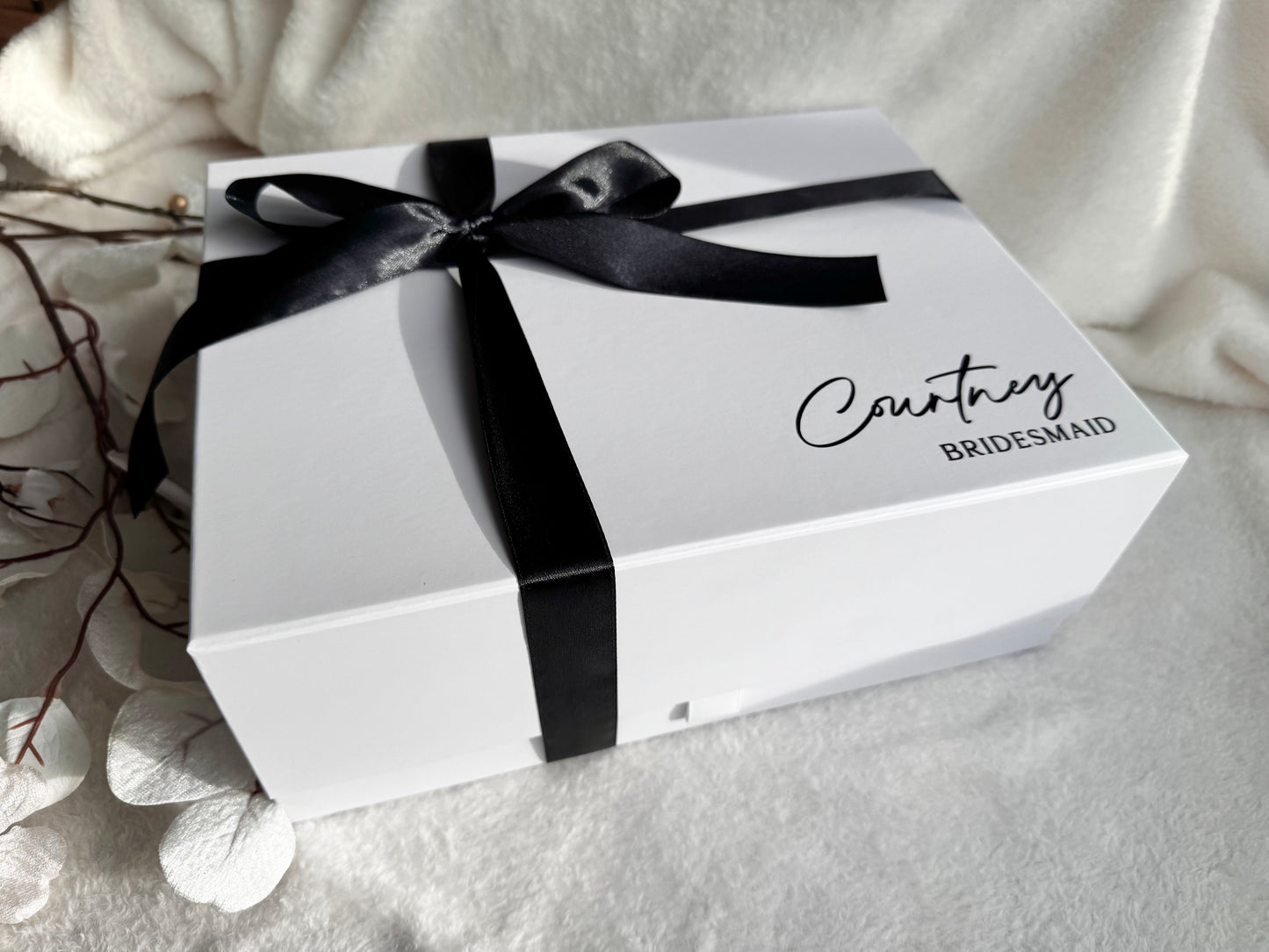 Bridesmaid Gift Box, Maid of honour, Bridesmaid proposal | Gift Box | Decals | Wedding gift