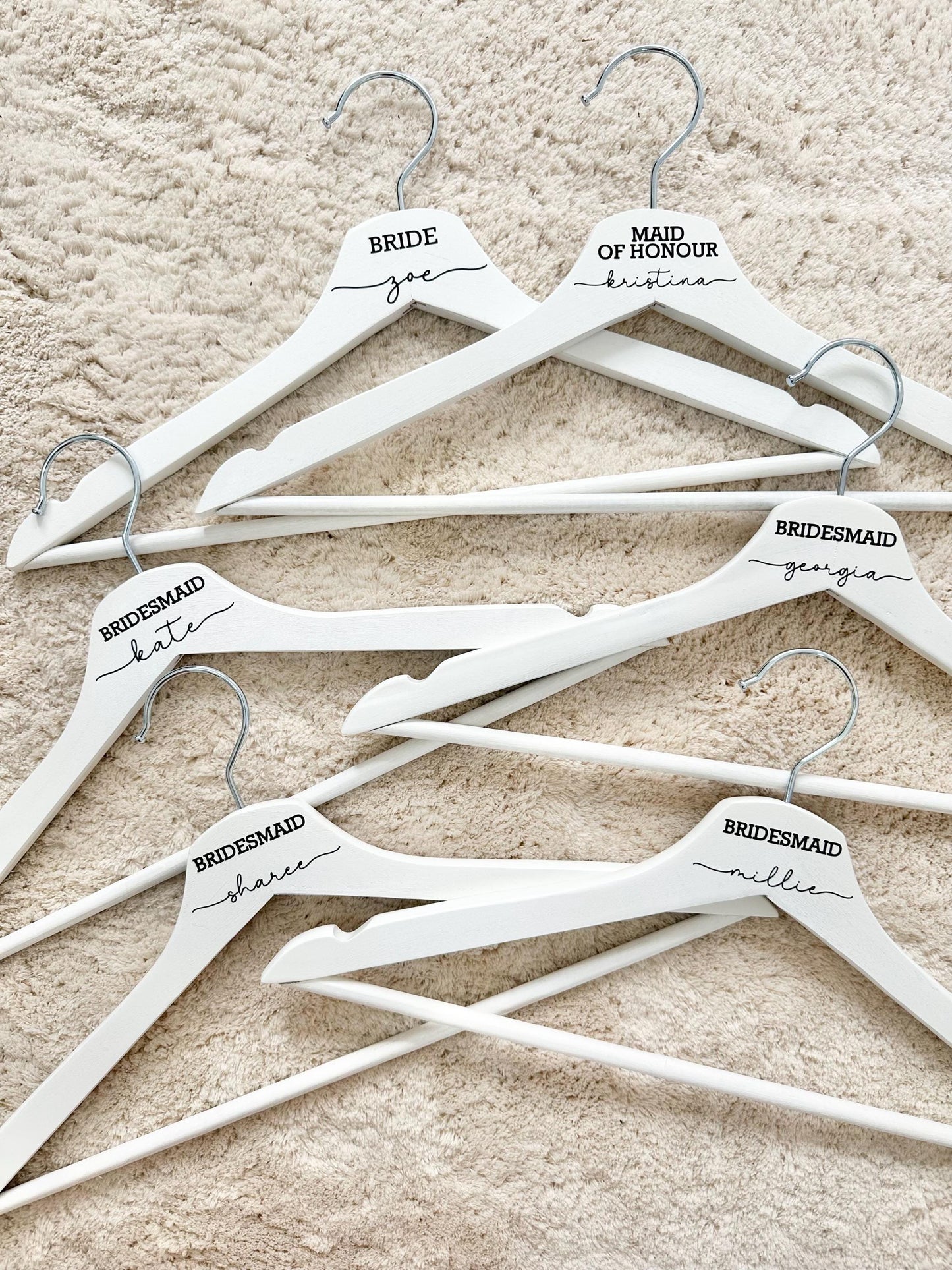 Personalised bridal hanger | hangers | bridesmaid | bride