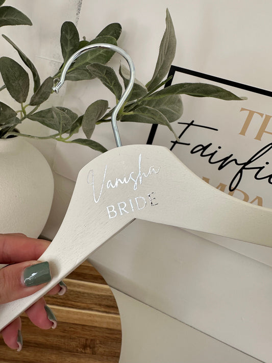 Personalised bridal hanger | hangers | bridesmaid | bride